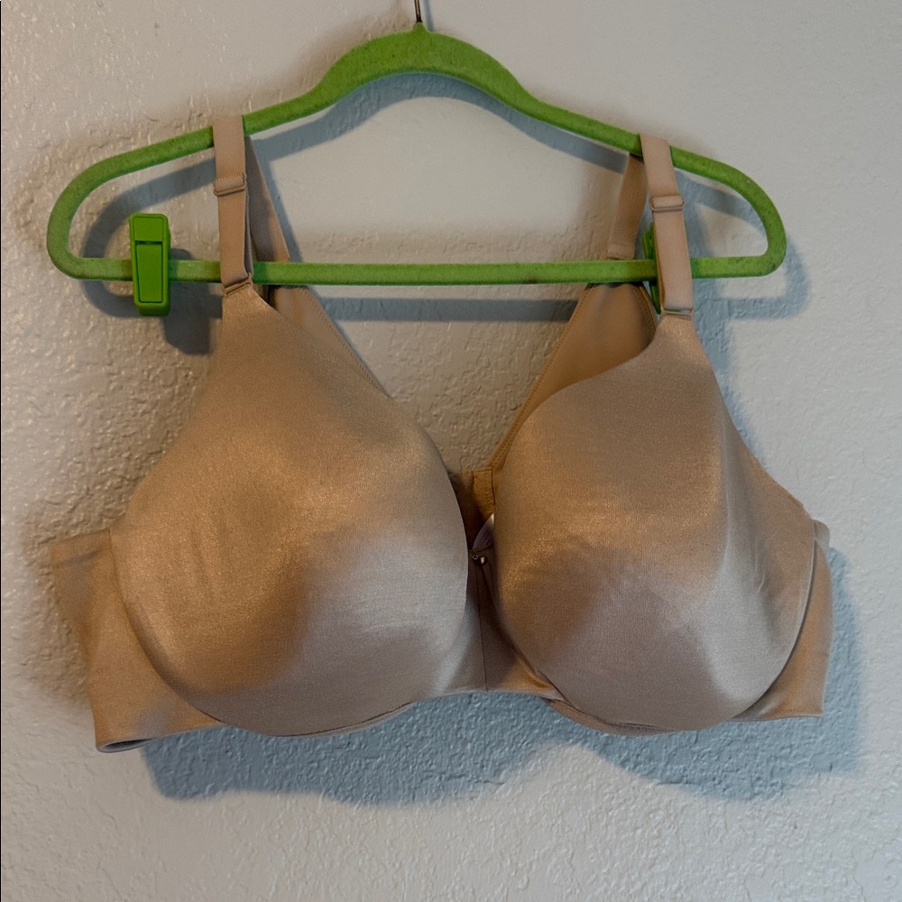 Cacique Backsmoother Lightly Lined Balconette Underwire Bra Women's Size 48DD
